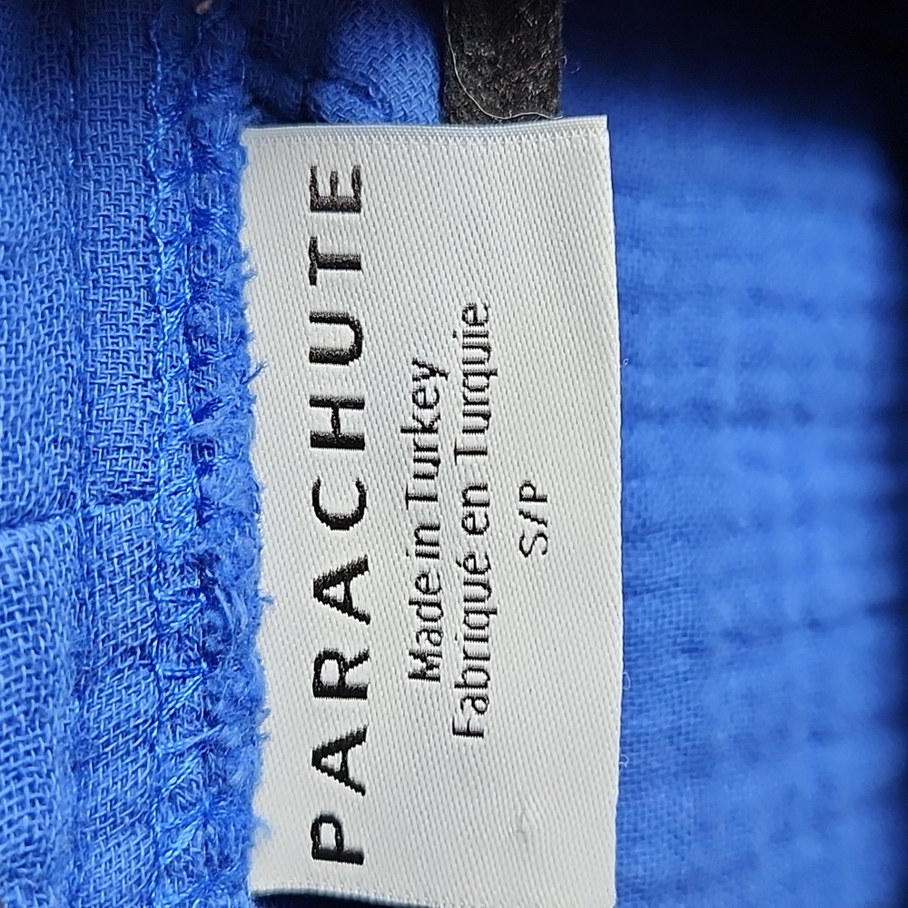 Parachute Blue Waffle Robe - Picture 6 of 12